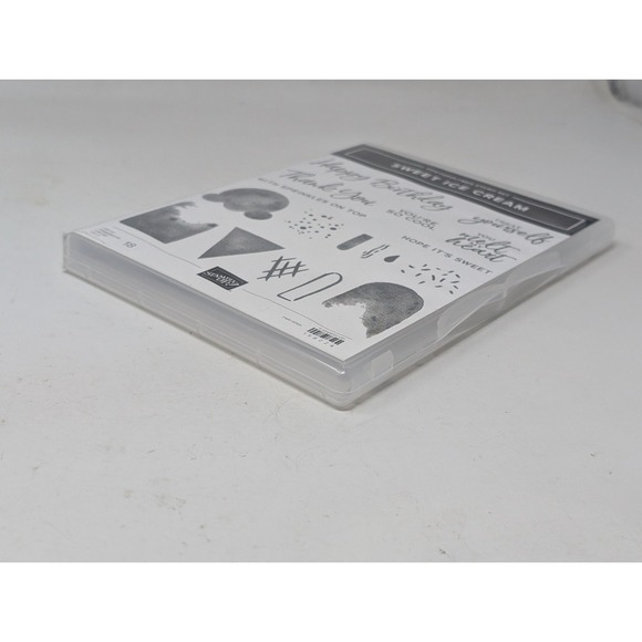 Stampin Up Sweet Ice Cream Treats‎ Candy Food Clear Stamp Set - Picture 7 of 8